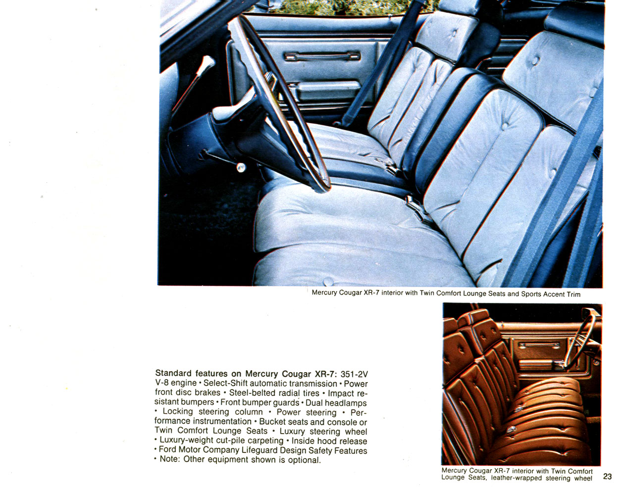 1974 Mercury Lincoln Brochure Page 18